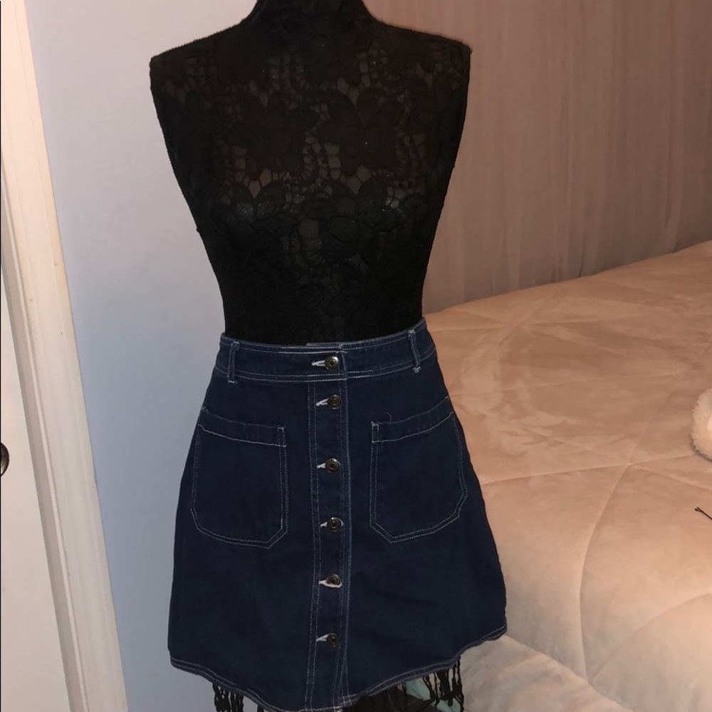 PopSugar Jean Skirt